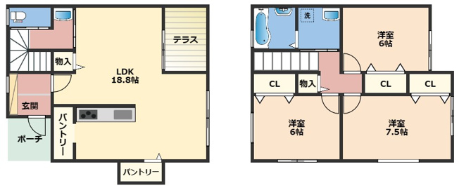 【間取り】 | プティヴィルⅡ