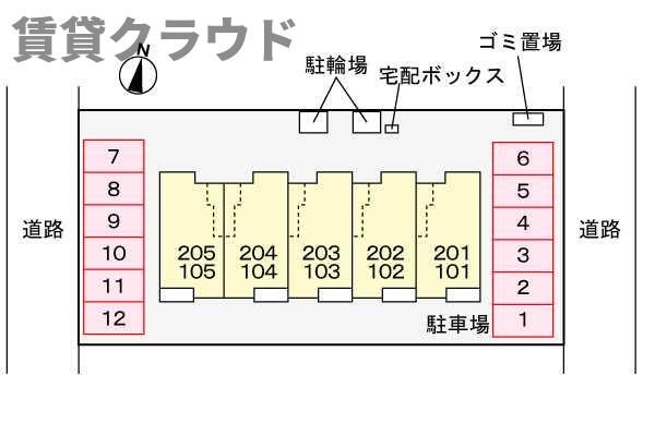 ヴァン・ベルジェの区画図