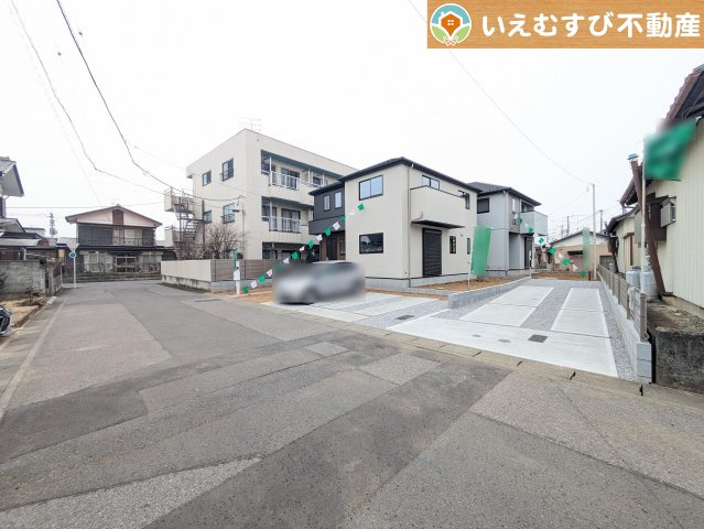 KEIAI FiT　本庄市けや木12期の前面道路含む現地写真|前面道路含む現地写真です
