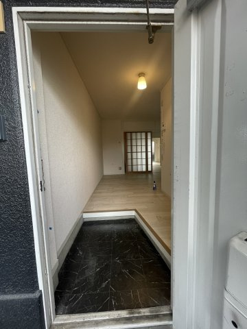 梶町マンションの玄関