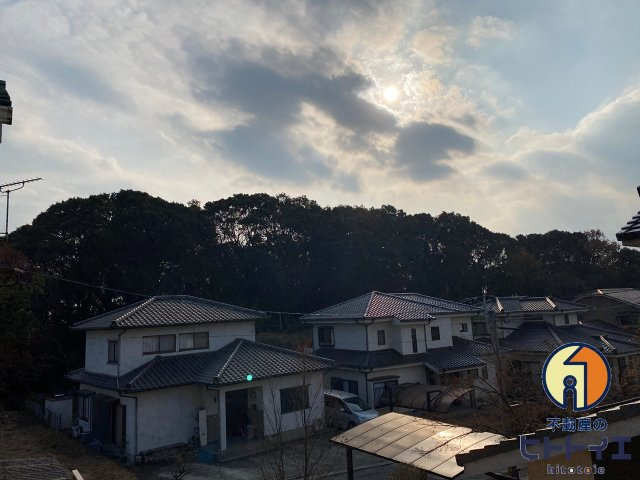 星のハイツの展望|バルコニーからの眺望です