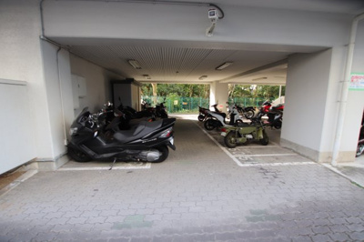 【その他共用部分】 | プレスト・コート弐番館 | バイク置き場