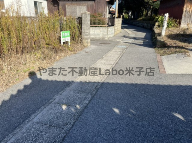 境港市渡町土地の前面道路含む現地写真