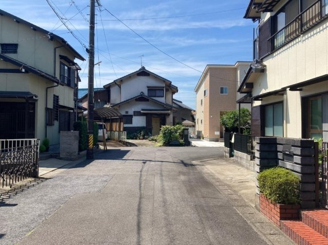 売土地　羽島郡笠松町北及　45.49坪の外観|前面道路