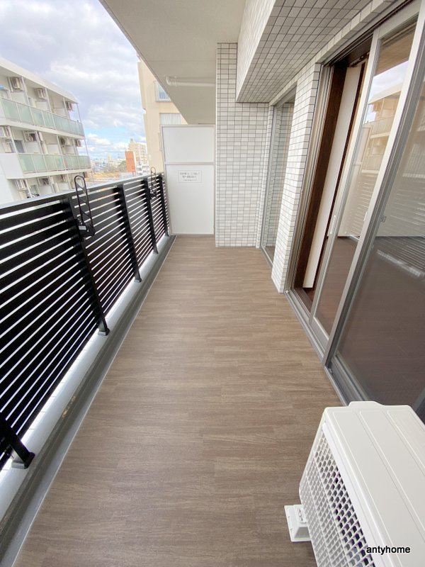 プレジオ天神橋ASIAN　仲介手数料無料のバルコニー