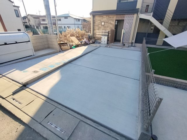 MELDIA岩槻Ⅵの駐車場