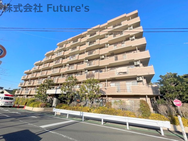 藤和シティコープ三郷公園の外観|管理体制良好◎オートロック完備の新規リノベーションマンション！！