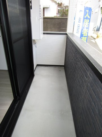HGS　KASHIMAのバルコニー