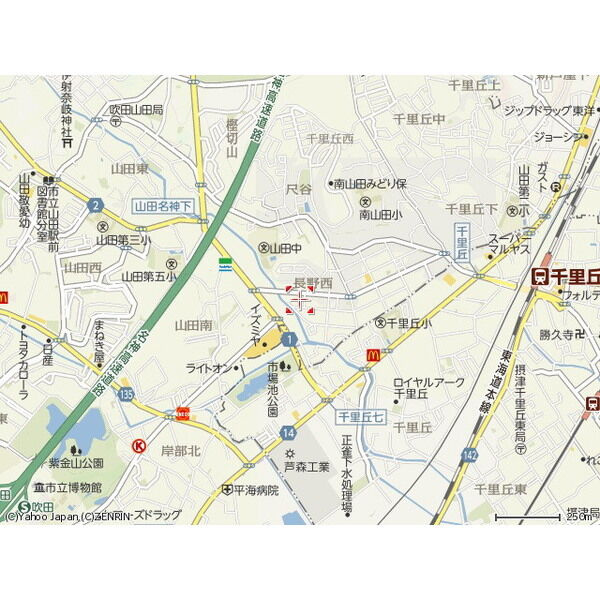 アンプルールmilleの地図