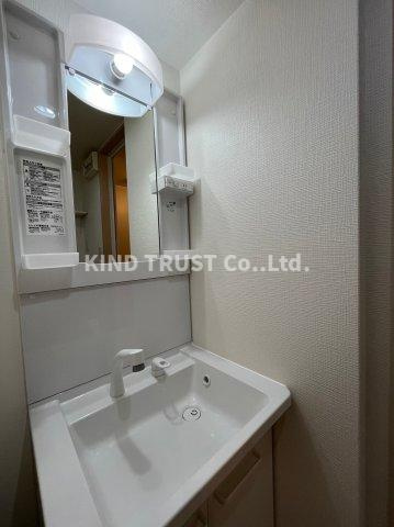 マロット天神橋の洗面所|室内洗濯パン