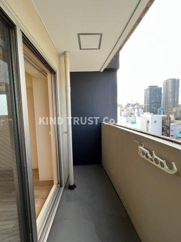 マロット天神橋のバルコニー|駐車場完備です