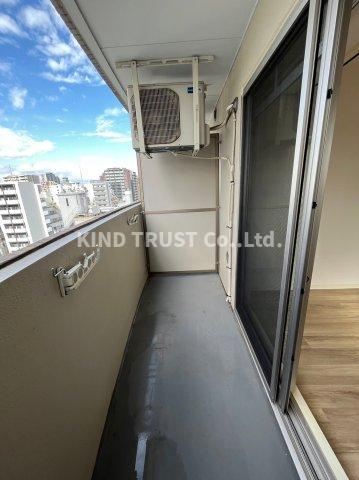 マロット天神橋のバルコニー|エレベーター完備