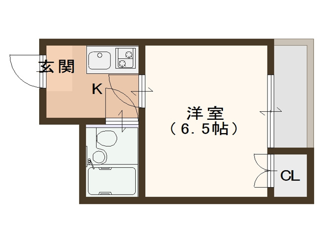 【間取り】 | ロイヤル西住之江