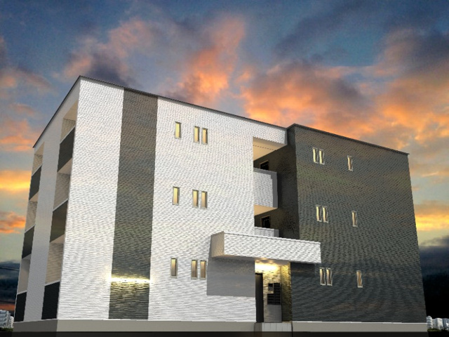 R-smart祥楽（しょうらく）の外観パース