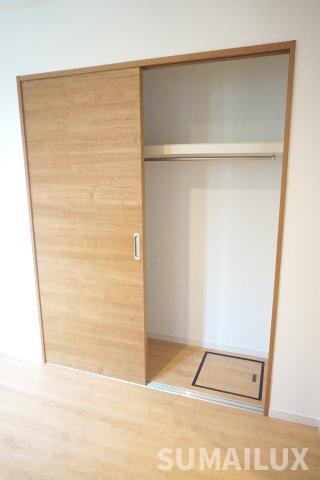 熊本市東区長嶺東６丁目のアパートの収納