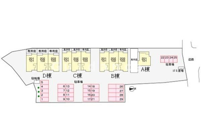 【区画図】 | ヴィルメゾンD