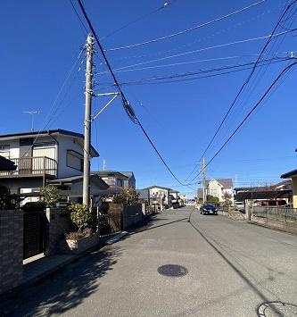 【前面道路含む現地写真】 | 取手市谷中　中古住宅
