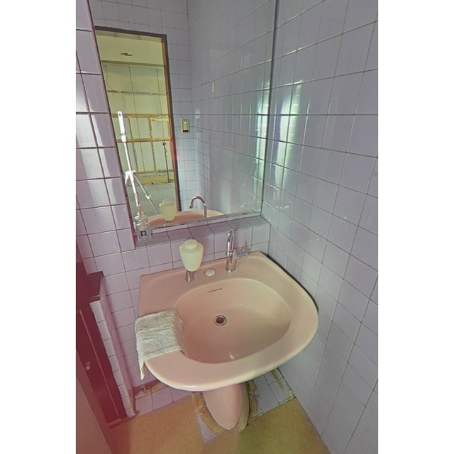 岐阜市鷺山の店舗一部の洗面所