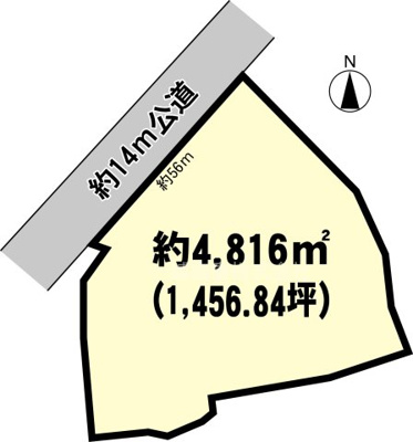 【区画図】 | 稲敷市犬塚1526-1貸地