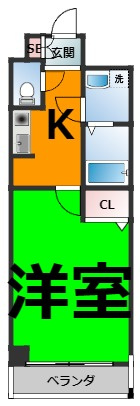 YOSHIX代官町の間取り