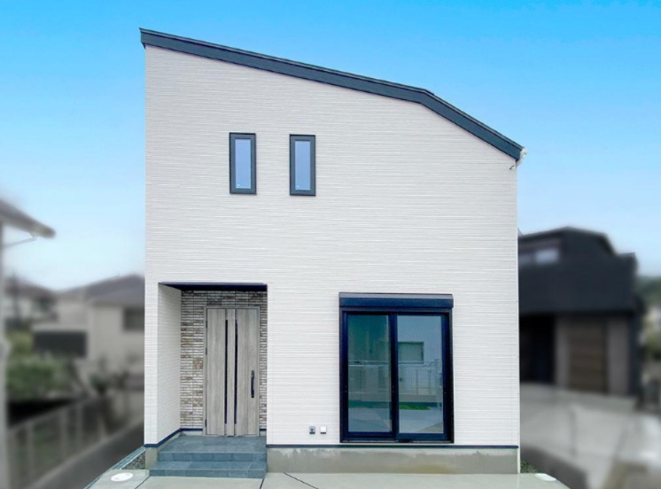 箕面市粟生間谷東５丁目の新築一戸建の外観パース|１号地