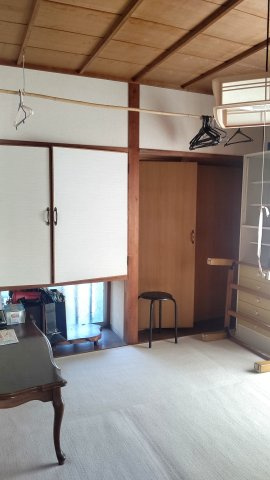 津山市山北　中古住宅　5DKの和室|1F　4.5畳