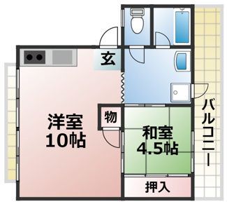 【間取り】 | 山伴マンション