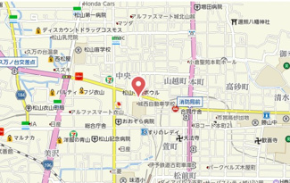 【地図】 | D-room山西Ⅱ