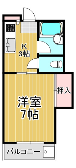 【間取り】 | ラ・グレース金剛