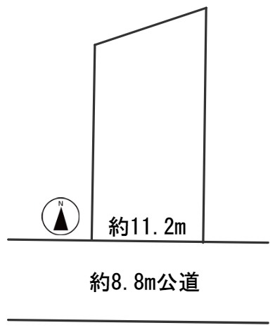 ６２４２０　瑞穂市馬場上光町３丁目土地の区画図