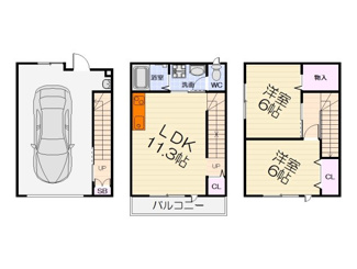 【間取り】 | GH-Alivio FukaiBase