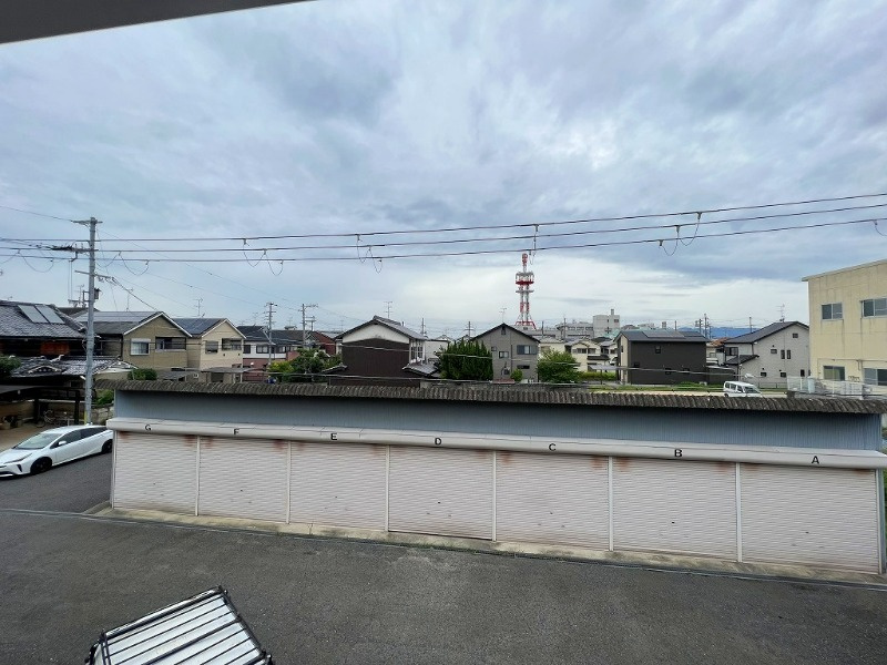 大和高田市大字市場のアパートの展望