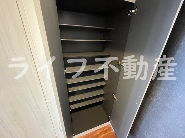 プレジオ布施ASIANの収納|こまごまとしたものを収納できそうですね