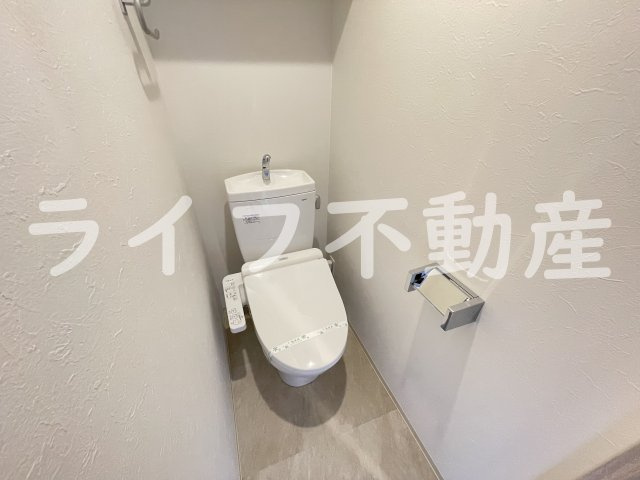 プレジオ布施ASIANのトイレ|落ち着いたトイレです