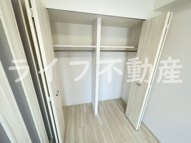 プレジオ布施ASIANの収納|たっぷりとした収納スペースです