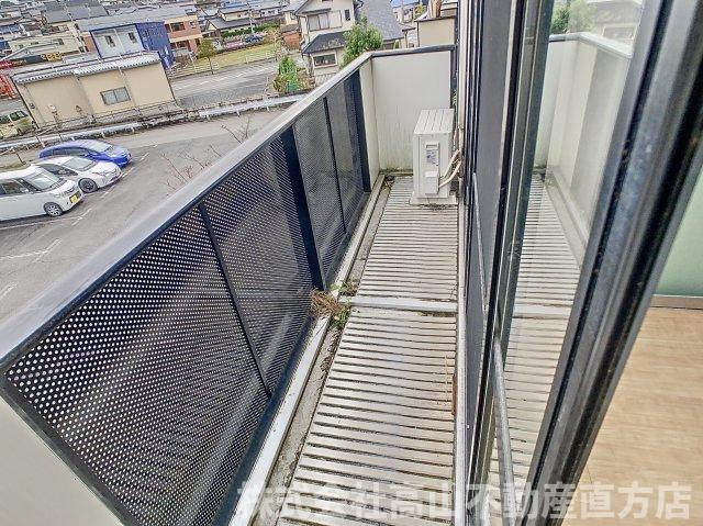 グリーンネストのバルコニー