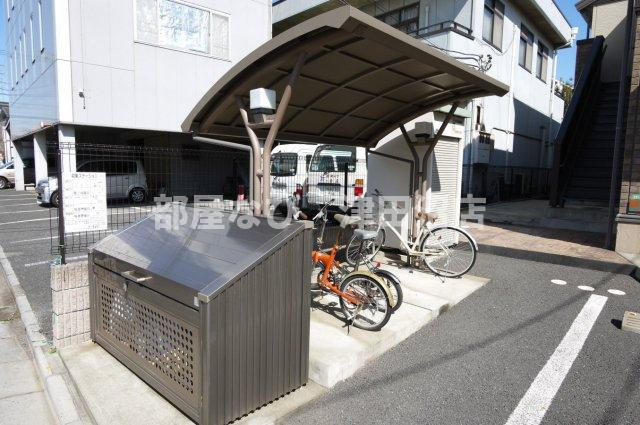 クレベールのその他共用部分|駐輪場完備