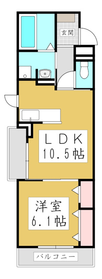 【間取り】 | エクセレンス　ジーニアス