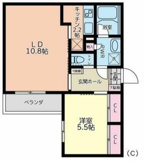 【間取り】 | パインコート本厚木