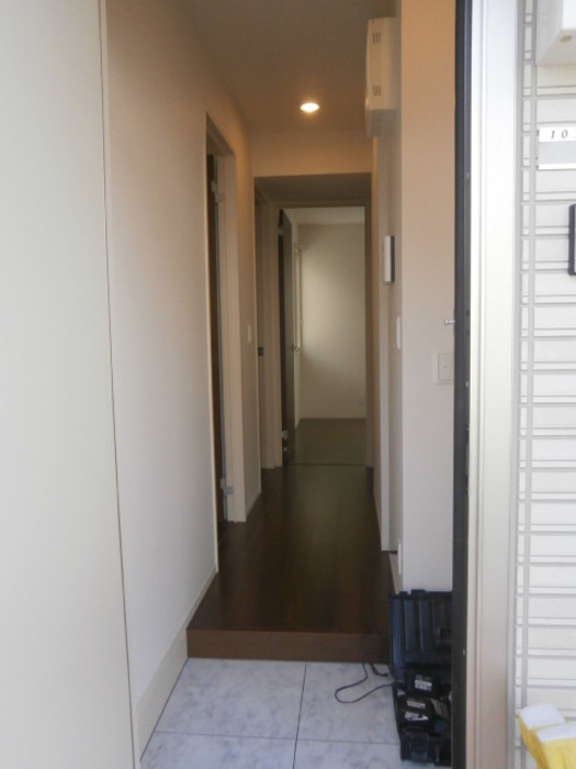 アンソレイエの玄関