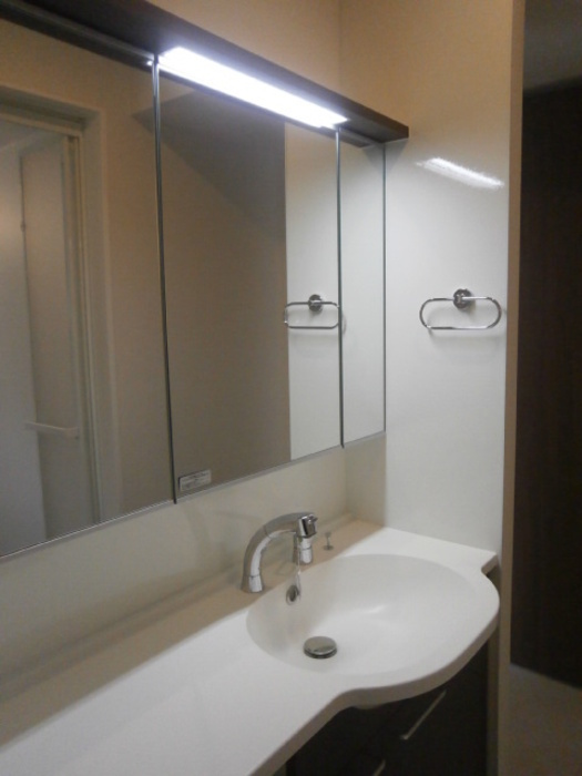 アンソレイエの洗面所