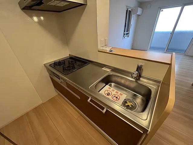 D-room灘北通のキッチン