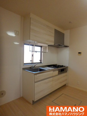 【キッチン】 | パストラルヒルズB | お料理しやすいキッチンです