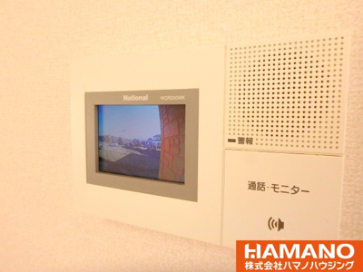 【セキュリティ】 | パストラルヒルズB | TV付きインターホンで安心してご対応いただけます