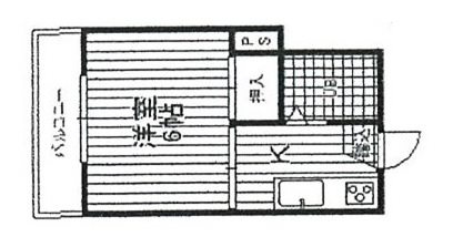 セブンスパークアパートメントの間取り