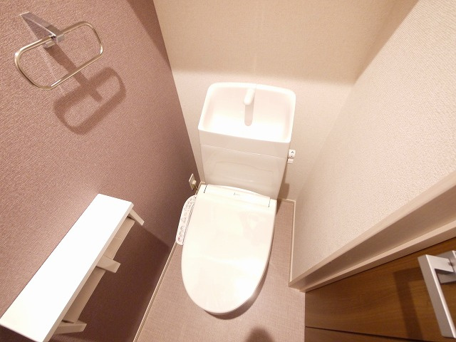 ルナ　ハイツⅢのトイレ|コンパクトで使いやすいトイレです