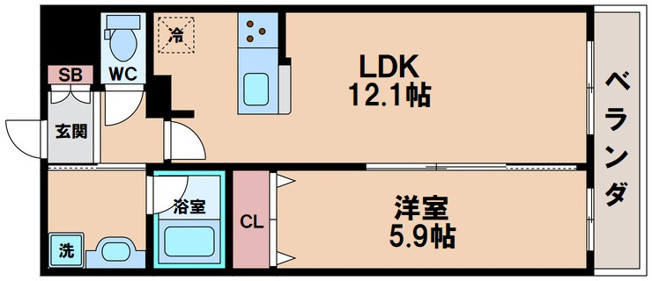 【間取り】 | ＫＯＵＫＥＮ　ＢＬＤＧ．