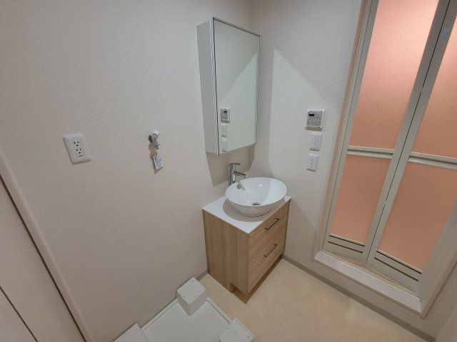 フジパレス中加賀屋Ⅴ番館の洗面所|使いやすい洗面所です