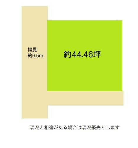 和歌山市木ノ本土地の土地図
