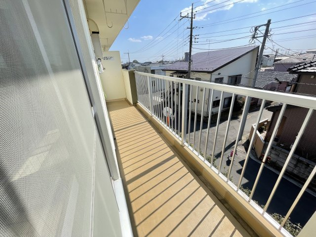 パークシティ白扇２号棟のバルコニー